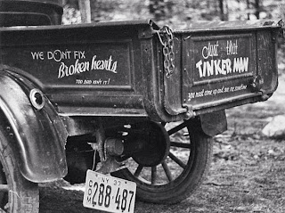 1937 truck that once belonged to theTinker Street tinker.