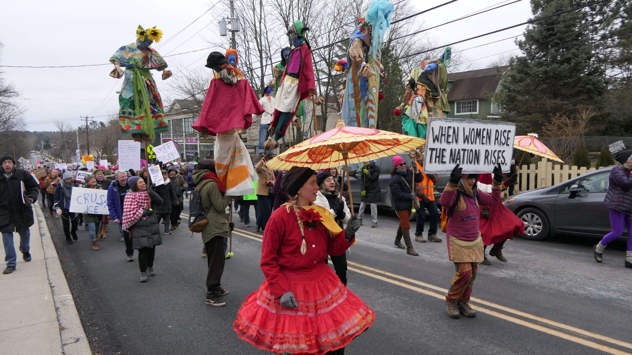 Women's March on Woodstock