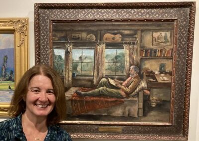 A Conversation with Nadia Ghannam, Painting Conservator